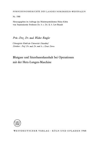 گازهای خون و اسید بیس تعادل هنگام عمل با دستگاه قلب و ریه