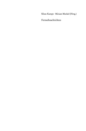 ﻿اخبار تلویزیون: فرایندها ، ساختارها ، توابع