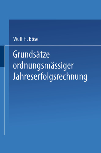 ﻿Grundsätze ordnungsmäßiger Jahreserfolgsrechnung