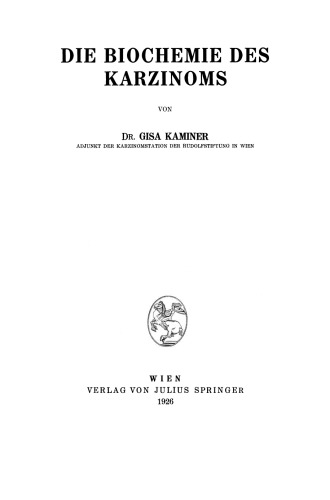 ﻿بیوشیمی کارسینوم