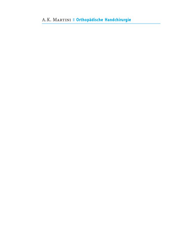 جراحی ارتوپدی دست: راهنمای کلینیک و تمرین