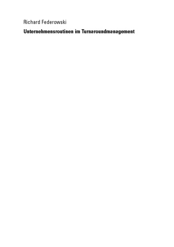 ﻿روال های شرکت در مدیریت چرخش: تجزیه و تحلیل اثرات روال ها و طراحی آگاهانه روتین مدیریت بحران