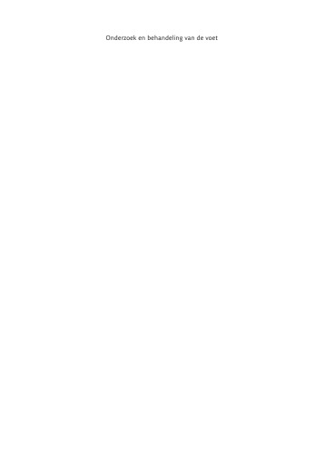 بررسی و درمان پا: مطالعه موردی ارتوپدی