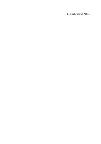 ﻿بیمار مبتلا به ADHD: در عمل عمومی