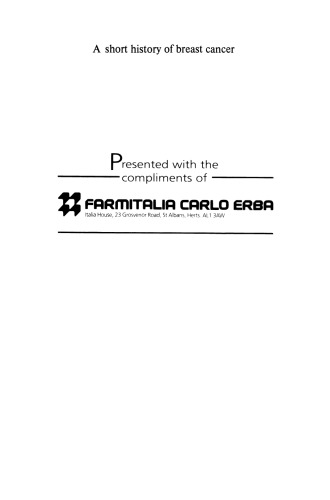 ﻿تاریخچه کوتاه سرطان سینه