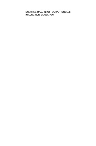 ﻿مدل های ورودی چند منطقه ای - خروجی در شبیه سازی طولانی مدت