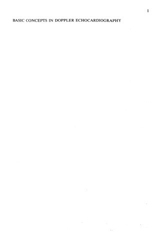 مفاهیم اساسی در اکوکاردیوگرافی داپلر: روشهای کاربردهای بالینی مبتنی بر یک روش داپلر چند مودال