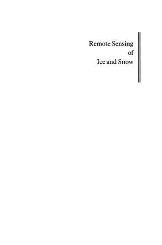 سنجش از دور یخ و برف