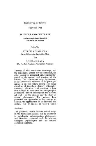 علوم و فرهنگ ها: مطالعات انسان شناسی و تاریخی علوم