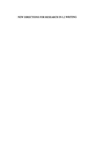 ﻿دستورالعمل های جدید برای تحقیق در نوشتن L2