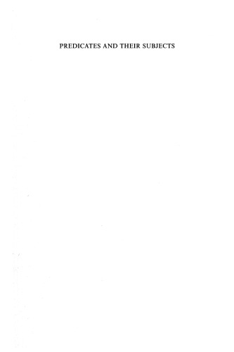 ﻿محمول ها و موضوعات آنها