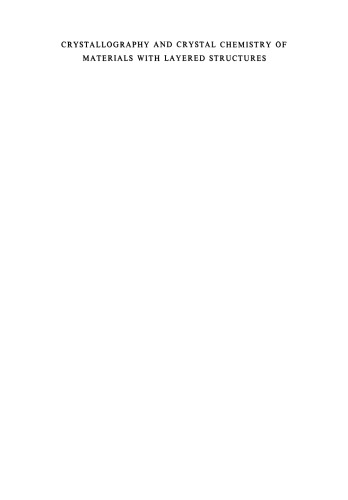﻿کریستالوگرافی و شیمی کریستال مواد با ساختارهای لایه ای