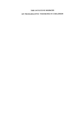 ﻿منابع شهودی تفکر احتمالی در کودکان