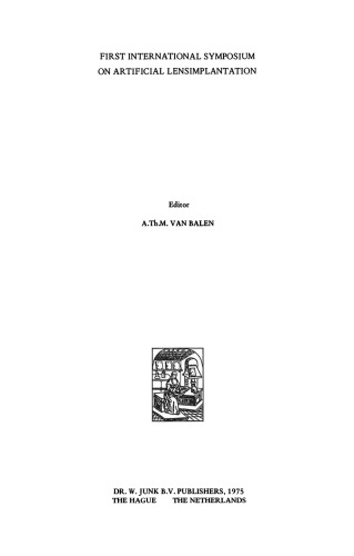 ﻿اولین سمپوزیوم بین المللی کاشت عدسی مصنوعی