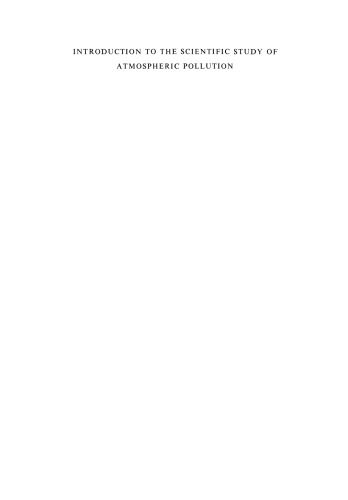 ﻿مقدمه ای بر مطالعه علمی آلودگی اتمسفر