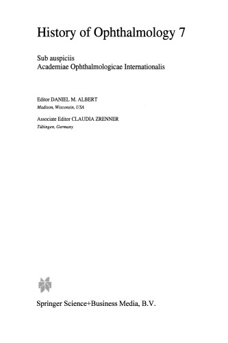 تاریخ چشم پزشکی: Sub auspiciis Academiae Ophthalmologicae Internationalis