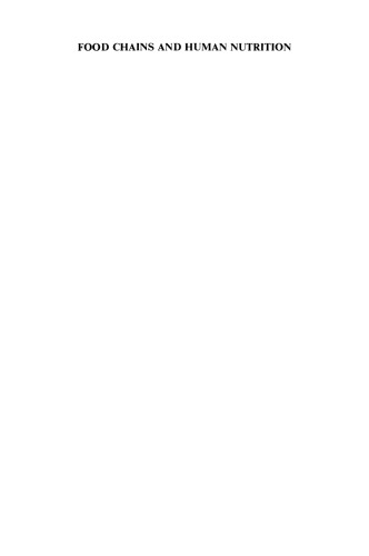 ﻿زنجیره های غذایی و تغذیه انسان