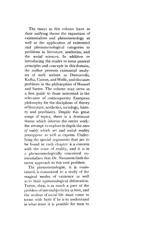 ﻿ادبیات ، فلسفه و علوم اجتماعی: مقاله هایی در اگزیستانسیالیسم و ​​پدیدارشناسی