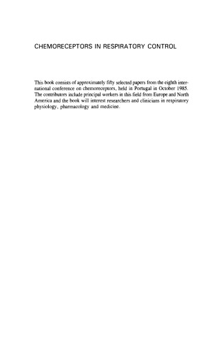 ﻿گیرنده های شیمیایی در کنترل تنفس