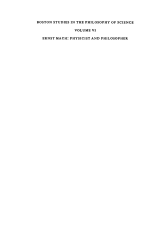 ارنست ماخ: فیزیکدان و فیلسوف