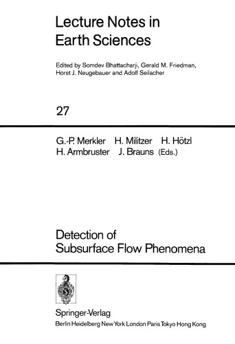 تشخیص پدیده های جریان زیرزمینی