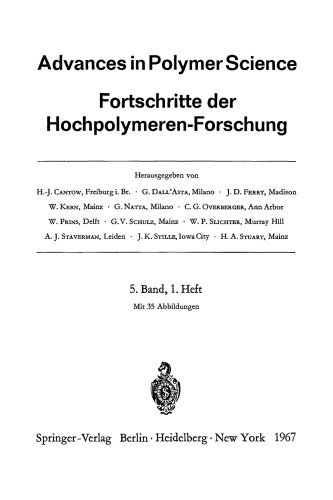 ﻿Fortschritte der Hochpolymeren-Forschung