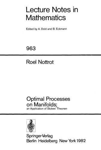 ﻿فرآیندهای بهینه در منیفولدها: کاربرد قضیه استوکس