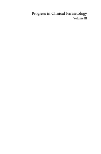 ﻿پیشرفت در انگل شناسی بالینی: جلد سوم