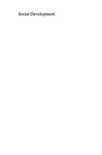 ﻿توسعه اجتماعی: تاریخ ، نظریه و تحقیقات