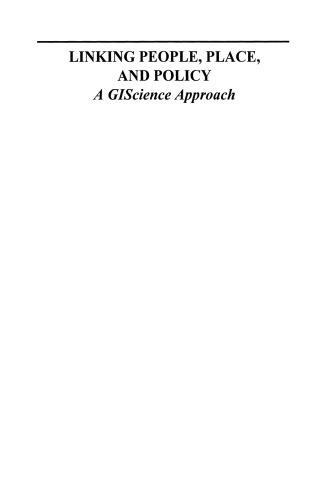 ﻿پیوند دادن افراد، مکان و خط مشی: رویکرد GIScience