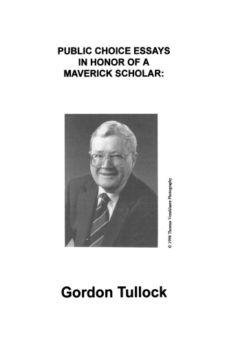 ﻿مقالات انتخاب عمومی به افتخار یک محقق ماوریک: گوردون تولاک