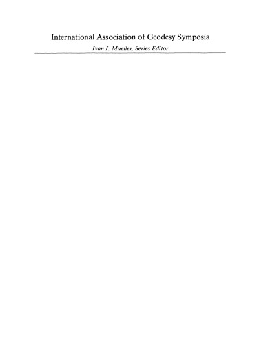 ژئودینامیک جهانی و منطقه ای: سمپوزیوم شماره 101 ادینبورگ ، اسکاتلند ، 3 تا 5 آگوست 1989