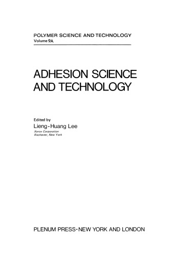 ﻿علم و فناوری چسبندگی