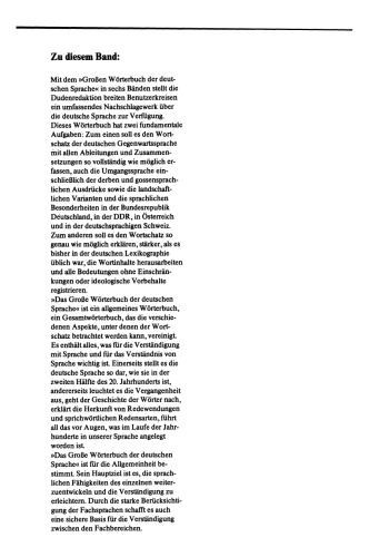 دادن: فرهنگ لغت بزرگ زبان آلمانی در شش جلد دوره 1: الف-سی