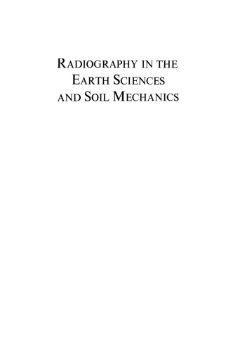 ﻿رادیوگرافی در علوم زمین و مکانیک خاک