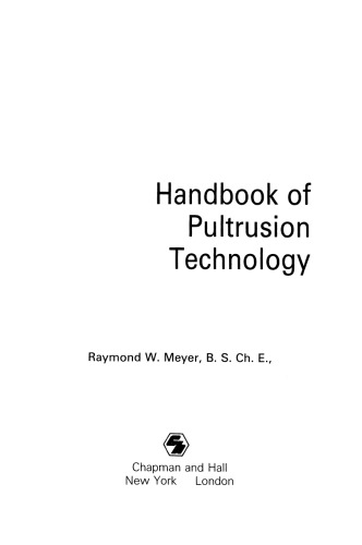 کتاب راهنمای فناوری Pultrusion