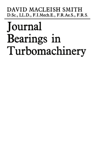 بلبرینگ مجله در Turbomachinery