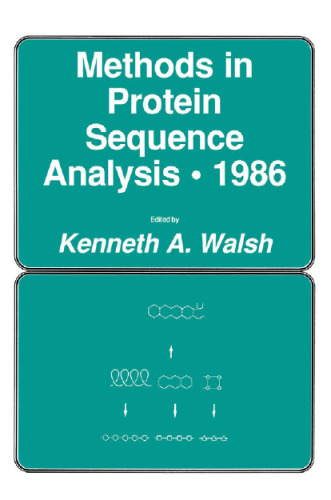 ﻿روشها در آنالیز توالی پروتئین · 1986