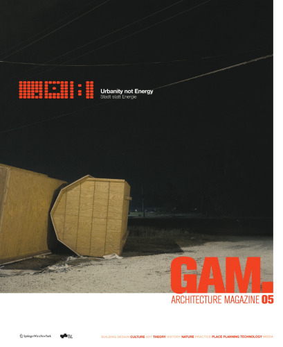 ﻿GAM 05. شهرسازی نه انرژی