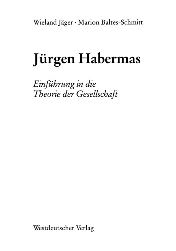 ﻿یورگن هابرماس: مقدمه ای بر نظریه جامعه