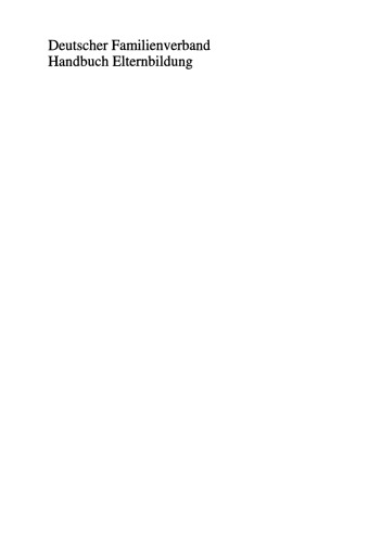 ﻿کتاب راهنمای آموزش والدین: جلد 1: زمانی که شرکا والدین می شوند