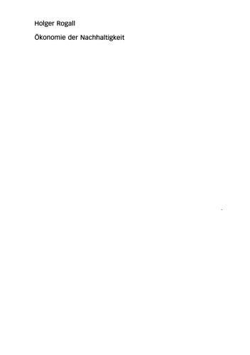 اقتصاد پایداری: زمینه های عمل برای سیاست و اقتصاد