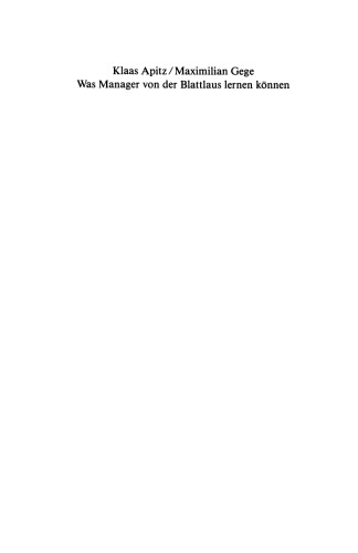 ﻿آنچه مدیران می توانند از شته بیاموزند: استفاده از دستور العمل های طبیعت برای موفقیت در شرکت