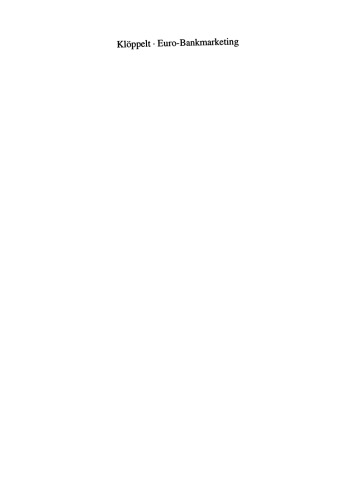 ﻿بازاریابی یورو بانکی: استراتژی هایی در تجارت مشتری خصوصی