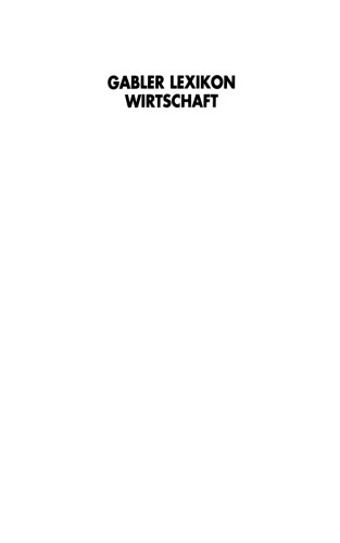 ﻿Gabler Lexikon Wirtschaft: به جستجو ، درک و استفاده از 2200 اصطلاح بپردازید