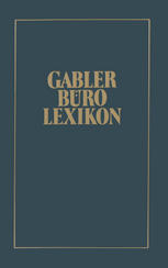 Gabler Büro Lexikon