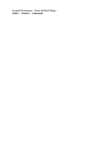 ﻿کار - وقت آزاد - مادام العمر: تحقیقات اساسی در مورد گذار در چرخه زندگی