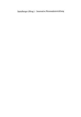 ﻿توسعه نوآورانه پرسنل: مفاهیم پایه تجربیات