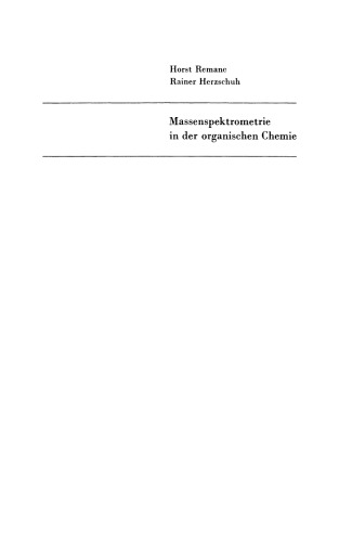 طیف سنجی جرمی در شیمی آلی