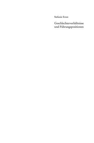 روابط جنسیتی و موقعیت های رهبری: یک تجزیه و تحلیل فوری-جامعه شناختی از ساخت و ساز کلیشه ای